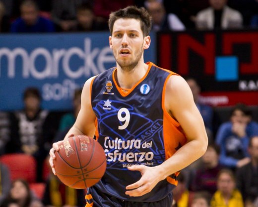 Sam Van Rossom juicht in Eurocup