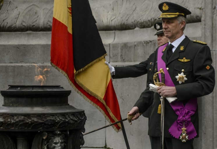 Koning Filip brengt hulde aan slachtoffers van twee Wereldoorlogen