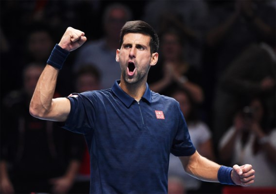 Titelhouder Djokovic opent op World Tour Finals met winst tegen Thiem 