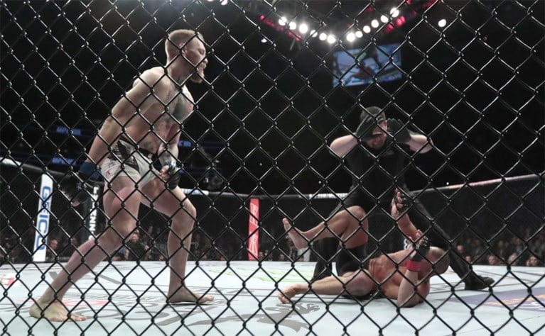 MMA-vechter McGregor schrijft geschiedenis