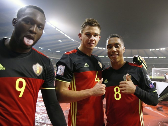 Lukaku over lob Mertens: “Typisch Dries om zo te scoren”