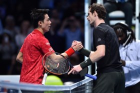 Andy Murray heeft meer dan drie uur nodig om Kei Nishikori te verslaan op Masters