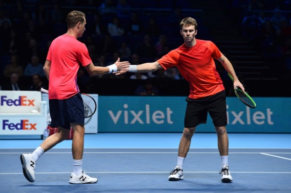 Henri Kontinen en John Peers winnen finale dubbelspel ATP World Tour Finals