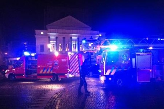 Brand in parking Opéra in Luik: twee personen licht geïntoxiceerd