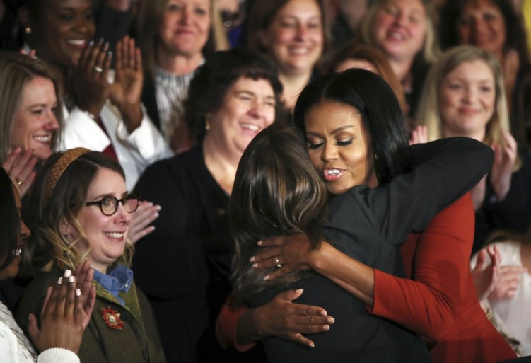 Allerlaatste speech van Michelle Obama als First Lady eindigt in tranen