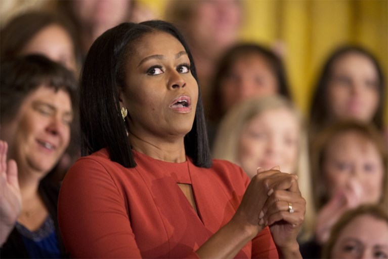 Allerlaatste speech van Michelle Obama als First Lady eindigt in tranen