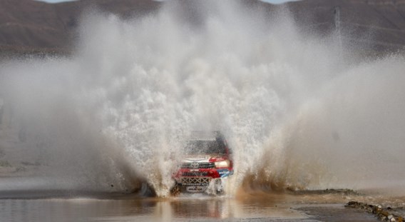 Organisatie van Dakar-rally moet improviseren door het slechte weer