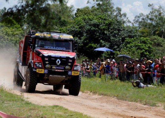 Van den Brink wint Dakar-rit bij truckers, De Rooy is leider af