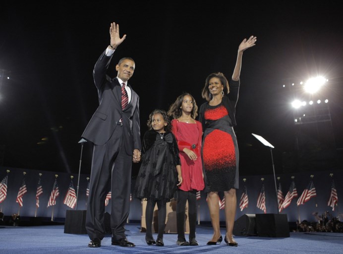 Waar was Obama’s dochter Sasha?