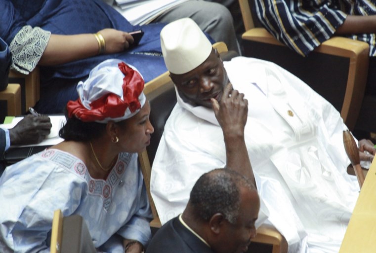 Gambia heeft (even?) twee presidenten