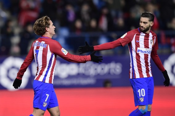 Carrasco draagt steentje bij in makkelijke bekerzege Atlético