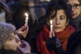 Vrouwenmars tegen Trump in Brussel: ‘Nasty women unite’