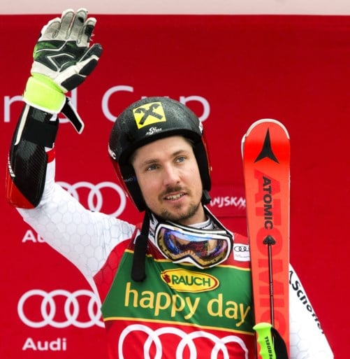 Marcel Hirscher pakt record met zesde Kristallen Globe op rij