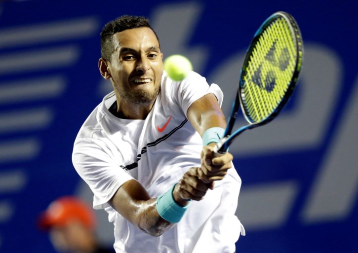 Querrey verrast Kyrgios en neemt het in finale op tegen Nadal