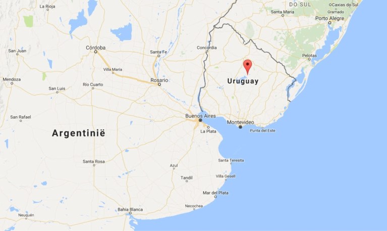 Vrachtschip verdwenen voor Uruguayaanse kust