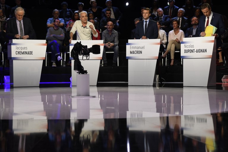 Franse presidentskandidaten zijn het grondig oneens over Europa