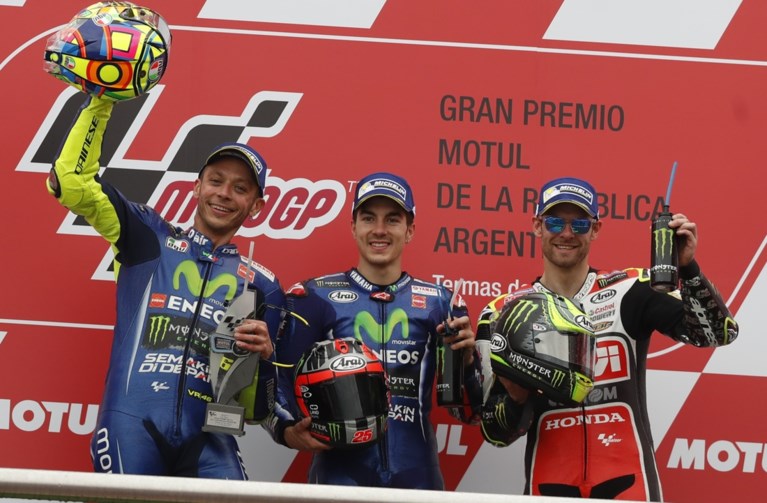 Vinales wint ook tweede Grote Prijs in MotoGP