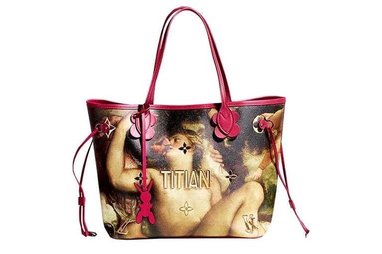Jeff Koons geeft handtassen Louis Vuitton make-over