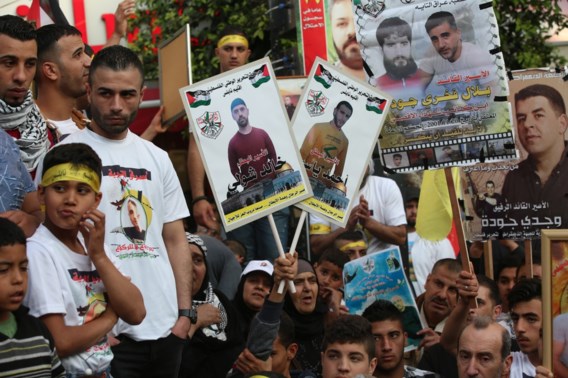 Meer dan duizend Palestijnse gevangenen in Israël in hongerstaking