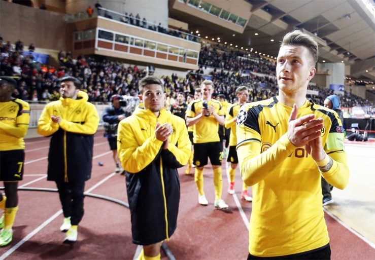 Monaco dendert voorbij geteisterd Dortmund naar halve finales Champions League