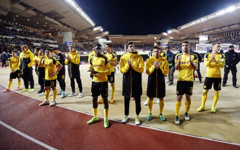 Monaco dendert voorbij geteisterd Dortmund naar halve finales Champions League
