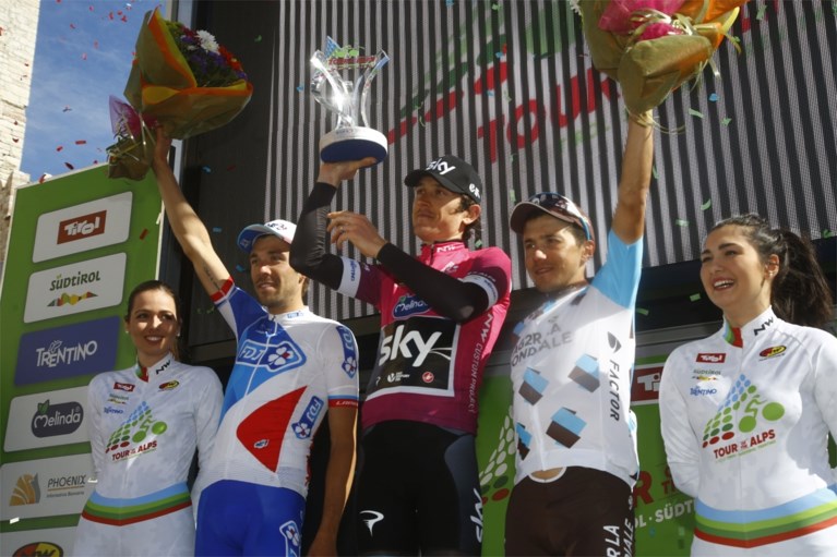 Slotetappe in Tour of the Alps is voor Pinot, eindzege Thomas komt niet meer in gevaar