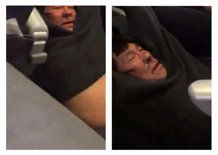 United Airlines treft schikking met hardhandig aangepakte passagier