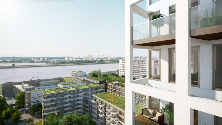 Antwerpen krijgt meest ecologische woontoren van Vlaanderen