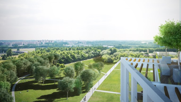 Antwerpen krijgt meest ecologische woontoren van Vlaanderen