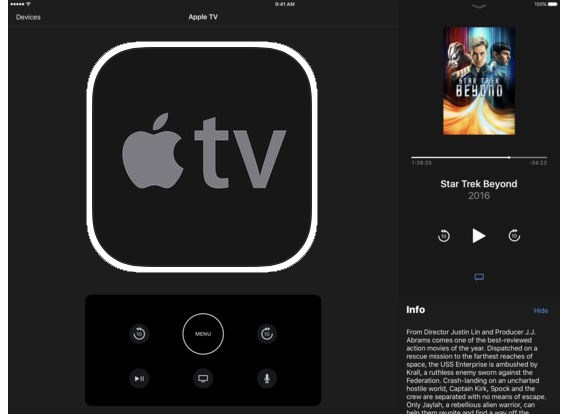 Apple TV eindelijk ook met iPad te bedienen