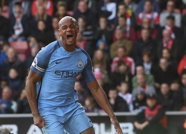 Kompany scoort voor het eerst in anderhalf jaar