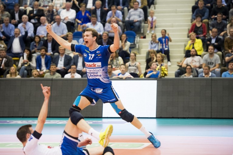 Roeselare is voor de vijfde keer op een rij landskampioen volleybal