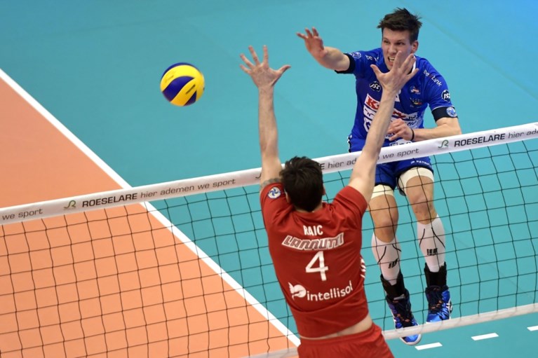 Roeselare is voor de vijfde keer op een rij landskampioen volleybal