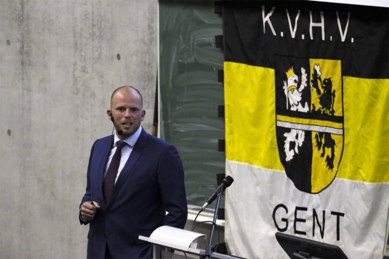 Lezing Francken aan UGent vier keer onderbroken