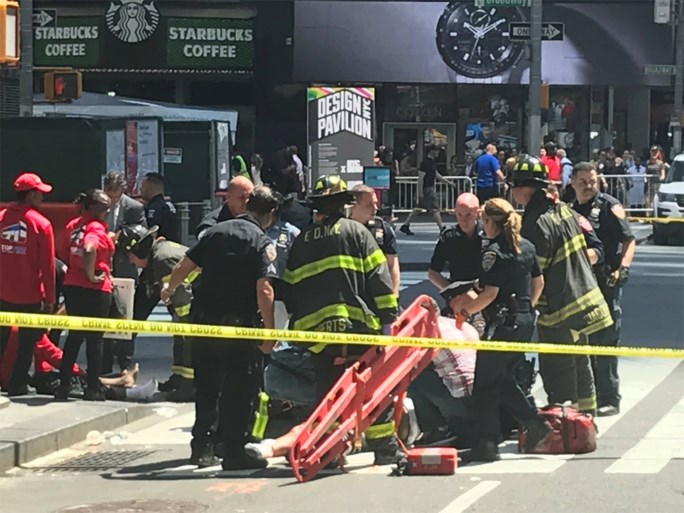 'Niets wijst op terrorisme' bij incident Times Square