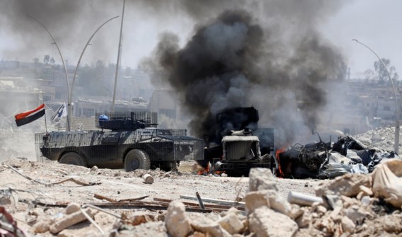 Zware gevechten in Mosul, burgers op de vlucht doodgeschoten