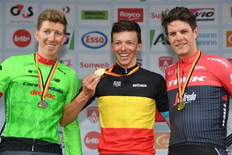 REACTIES. Oliver Naesen: “Als Belgisch kampioen naar de Tour? Da’s wijs he!”