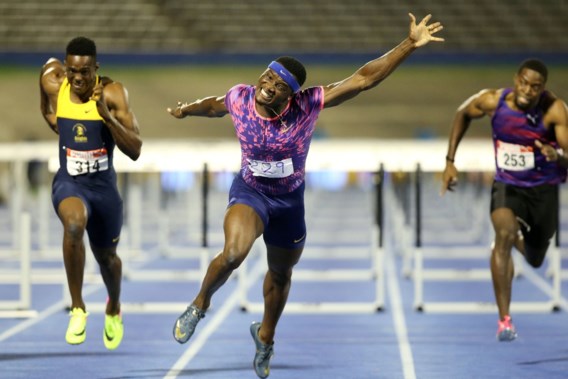 Olympisch kampioen Omar McLeod loopt toptijd op 110 meter horden