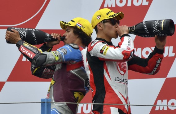 Morbidelli (Kalex) wint in Moto2, Xavier Siméon wordt zevende in Nederland