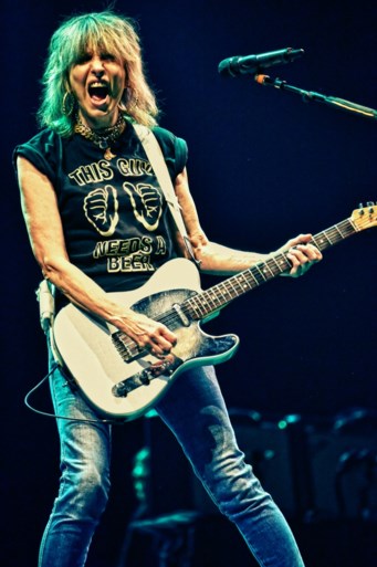 The Pretenders. Luid toeterende trein