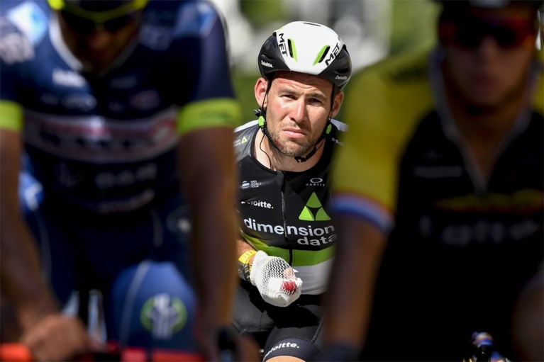 Ook Cavendish naar huis: sprinter stapt uit de Tour de France na val met Sagan