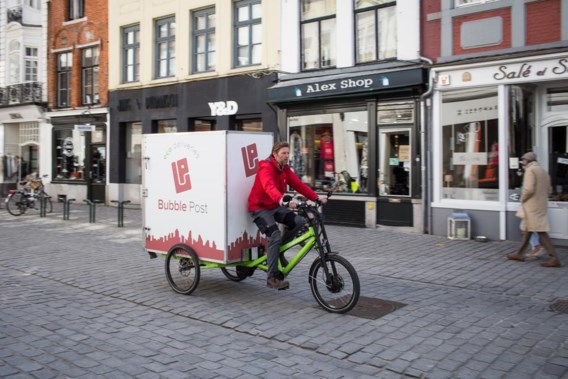 Bpost aast op Bubble Post