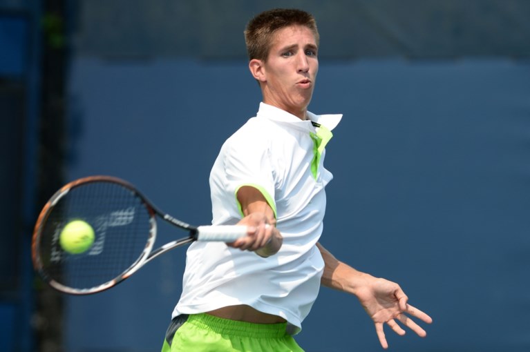 Bemelmans en De Loore winnen Belgisch onderonsje in het dubbelspel op Challenger Scheveningen, Mertens verliest