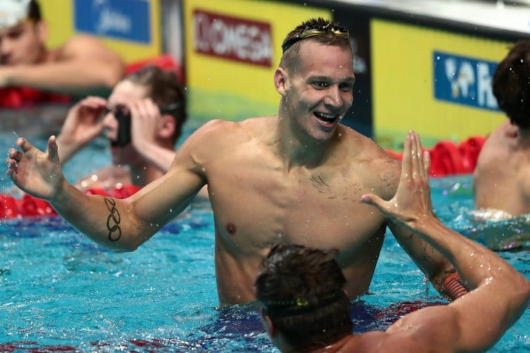 Oud-zwemkampioen Mark Spitz gelooft dat vrouwen even snel kunnen zwemmen als mannen