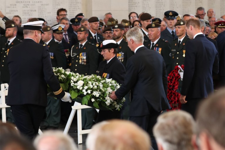 Prins William herdenkt Slag om Passendale: ‘Britten en Belgen nog steeds schouder aan schouder’