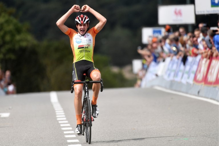 Lars Van Ryckeghem is Belgisch kampioen bij eerstejaars nieuwelingen