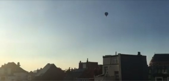 DJ’s wekken Antwerpen met set vanuit luchtballon