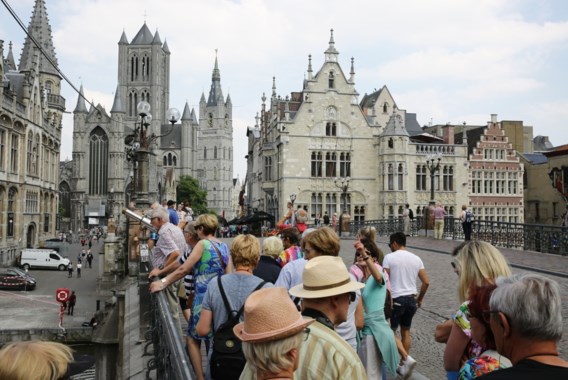 Aantal toeristen in Vlaanderen piekt