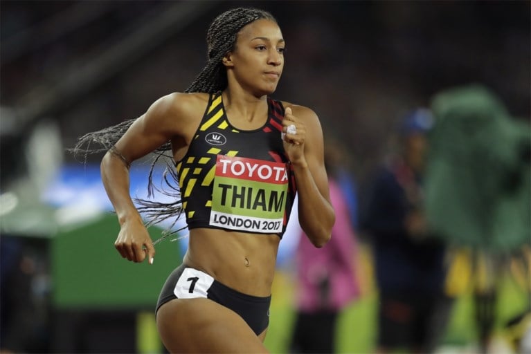 Eerste WK-goud ooit voor België: indrukwekkende Thiam pakt nu ook wereldtitel zevenkamp