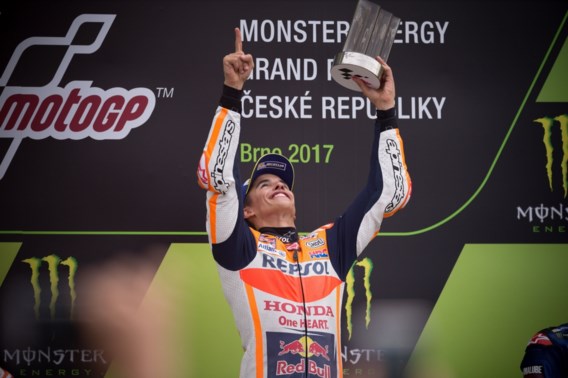 Marc Marquez pakt in Tsjechië derde zege van het seizoen in MotoGP